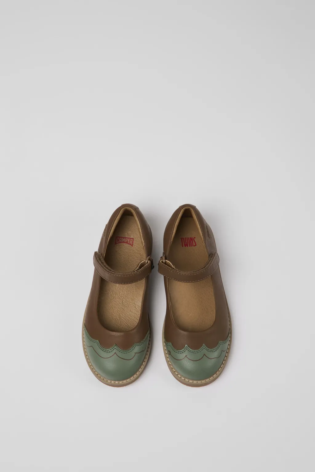 Camper Twins<Kids Ballerinas | Hook And Loop